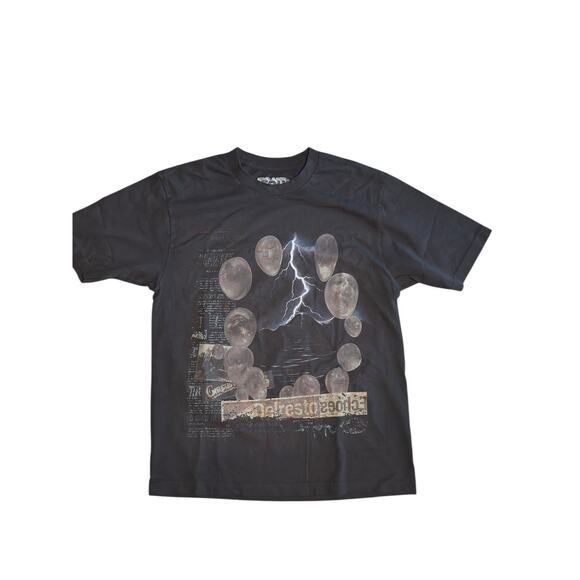 Travis Scott Euro Exclusive Delestro T-shirt Size Italy Tour Cactus Jack new - Picture 2 of 6